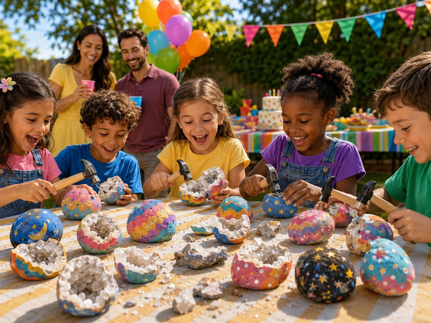 Earth Blings Geode Party - Party Pack